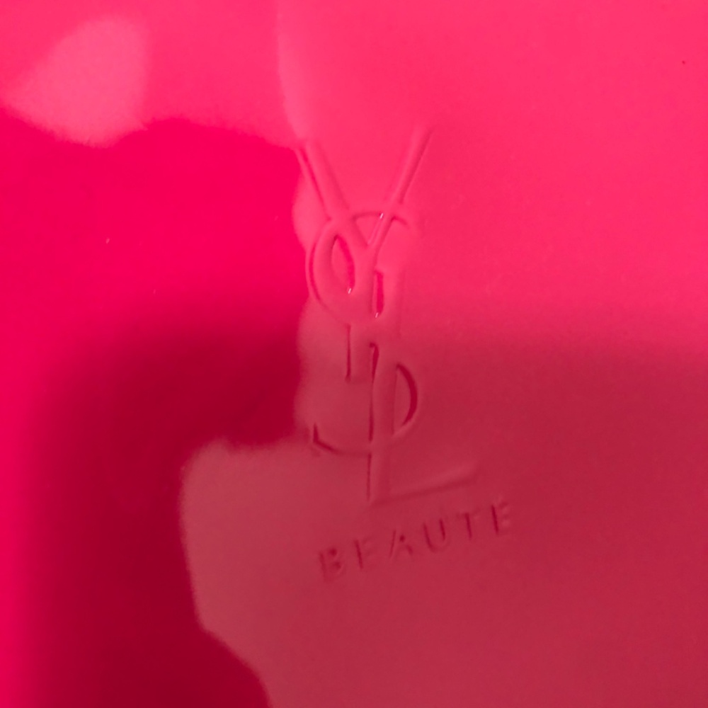 NIB YSL Pink Patent Beauty Clutch - Picture 7 of 13